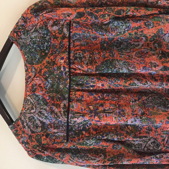 EDME & ESYLLTE Sheer Floral Blouse -Size 6 - Picture 5 of 7